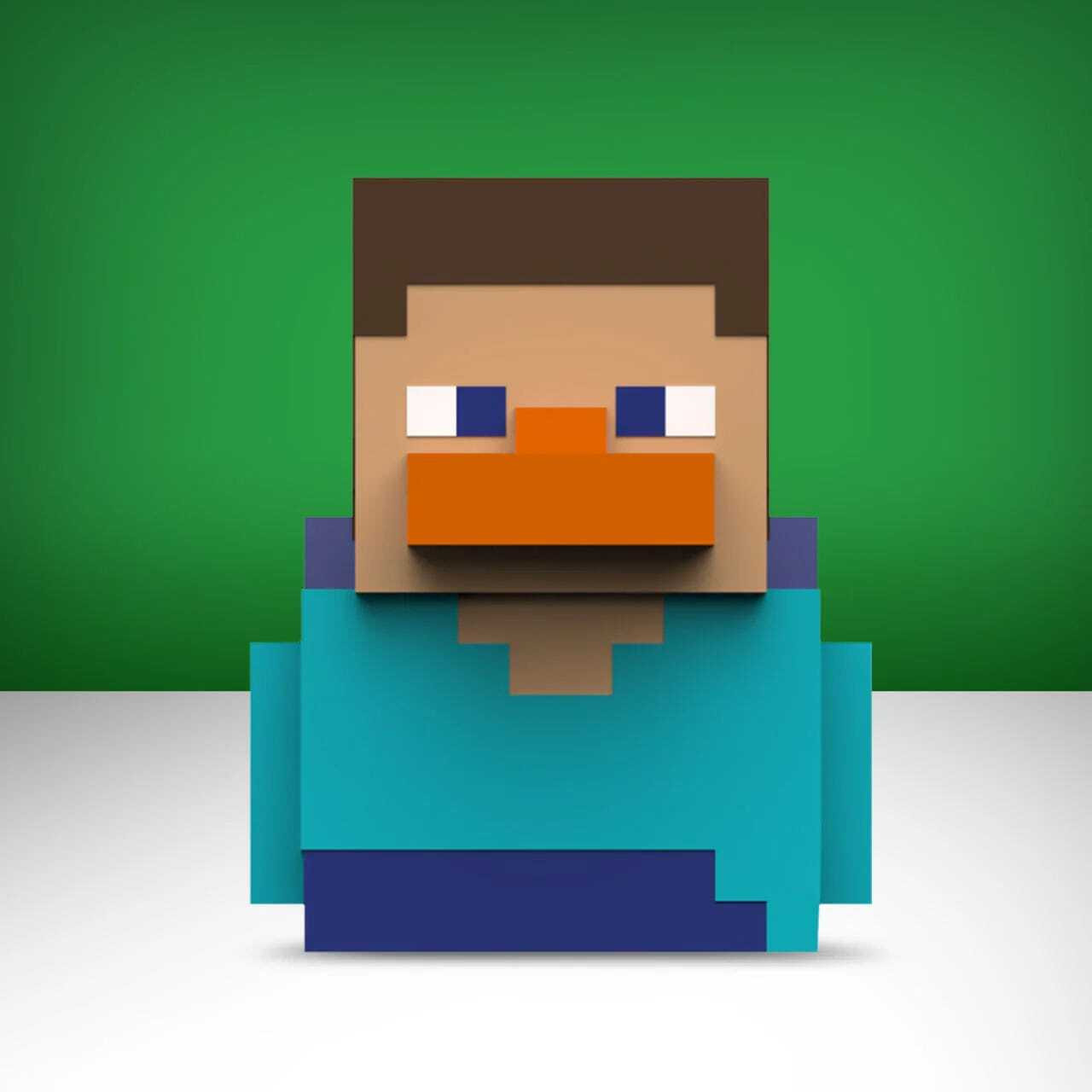 Numskull Minecraft Tubbz PVC-figuur Steve 1e editie 10 cm