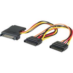 ROLINE Y-Adapterkabel S-ATA / 3x SATA, 0,3 m 11.03.1041