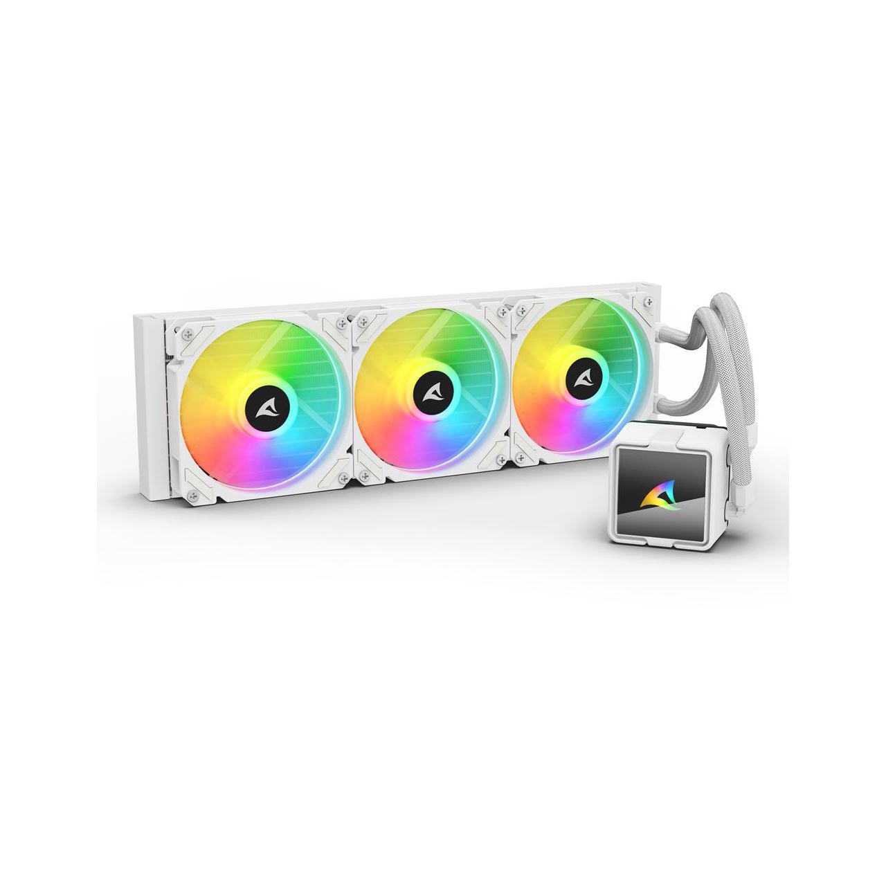 Sharkoon S60 ARGB weiß All-in-One