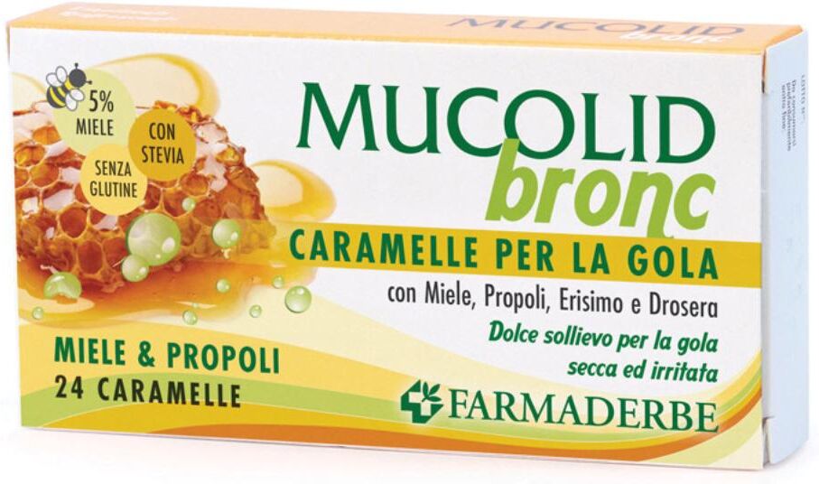 FARMADERBE Srl MUCOLID BRONC MIE&PROP 24CARAM