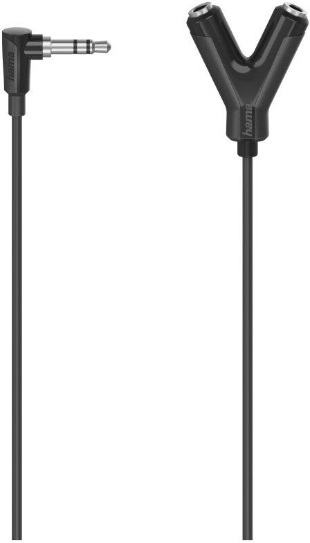 Cavo Jack 3.5 Hama 00205190 Audio Adapter Black