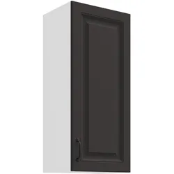 Hängeschrank 40 cm Stilo Grau Küchenzeile Küchenblock Küche Landhaus Höhe 90 cm