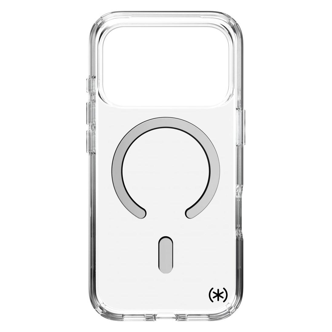 speck Presidio Perfect Clear + MS Apple iPhone 18 Pro Clear - with Microban (Apple iPhone 17 Pro, Apple iPhone 18 Pro) (151098-3240)
