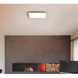 Multicolor LED-WiFi Decken- und Wandpanel LEDVANCE SMART+ Planon Plus Aufbau Panel Rahmenlos RGBW weiss 45x45cm