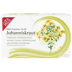 H&S Johanniskraut Filterbeutel 20X2.0 g
