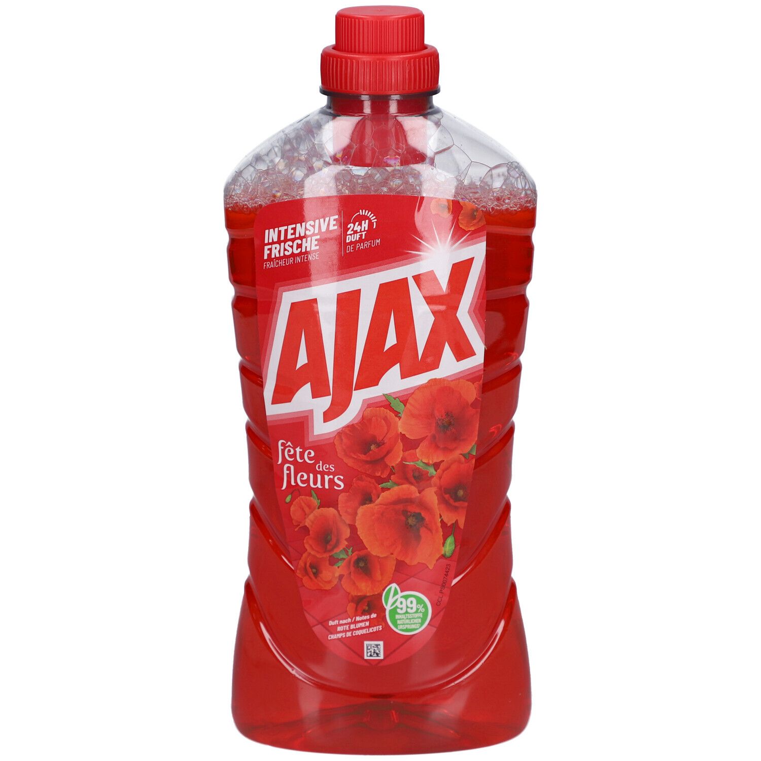 Ajax Optimal 7 Allzweckreiniger Rote Blumen 1 lt l Liquidum