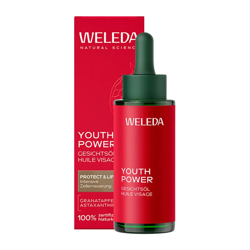 Weleda Youth Power Gesichtsöl Granatapfel, 30ml 004599DC
