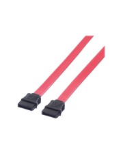 ROLINE SATA-Kabel Serial ATA 150/300 SATA W bis W 50 cm Rot (11.03.1555)