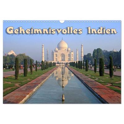 Geheimnisvolles Indien (Wandkalender 2027 DIN A3 quer), CALVENDO Monatskalender