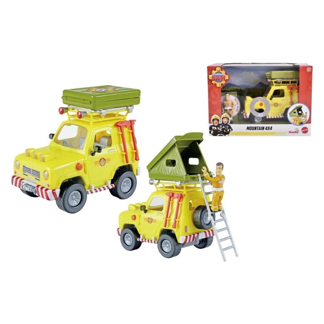 Simba Strażak Sam jeep 4x4 z namiotem 925-2653 (54835928)