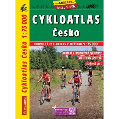 Fahrrad-AtlasTschechien (1:75.000), Gebundene Ausgabe von , Shocart, 978-80-7224-626-7