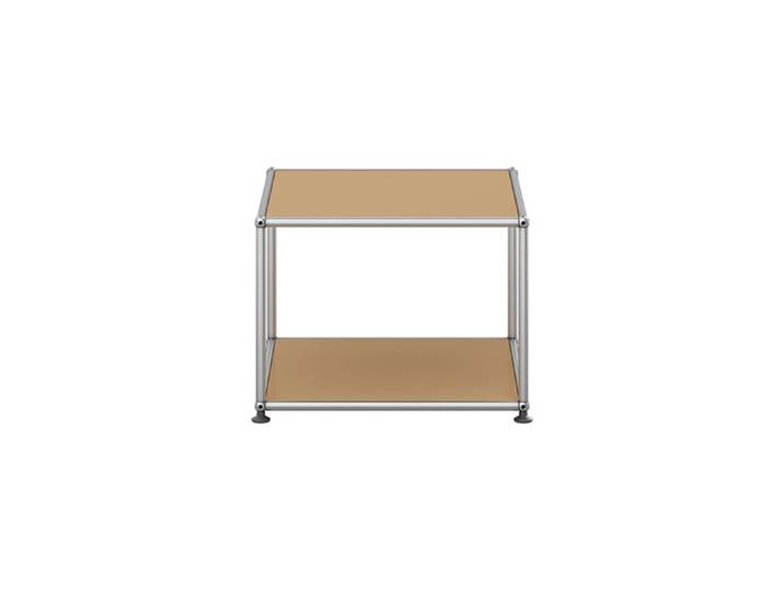 USM Haller Ablagetisch M22 beige offen T 523 cm 52.3x39x52.3