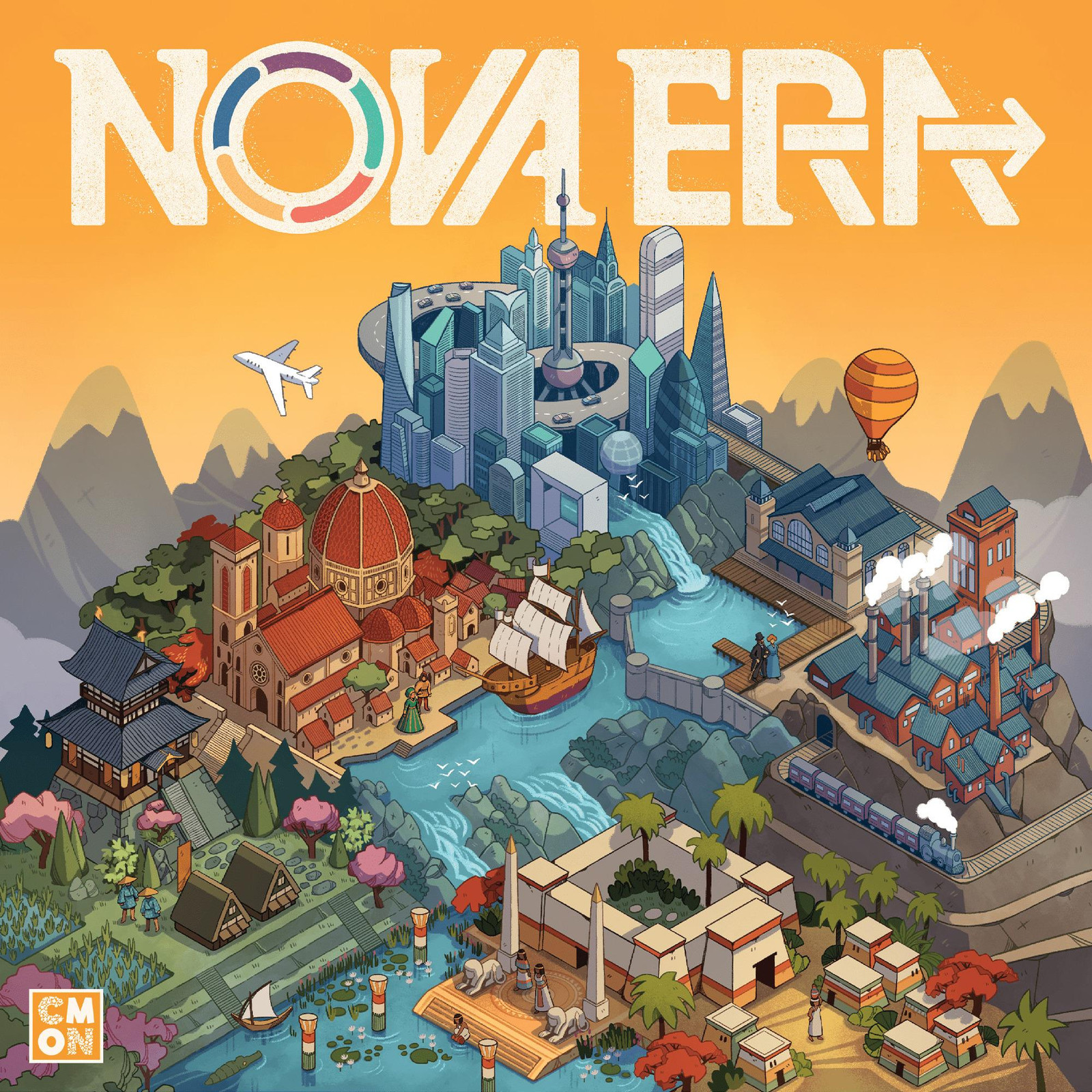 Asmodee Nova Era Bordspel voor spelers vanaf 12 jaar