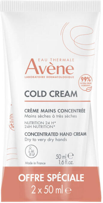 Avène Cold Cream Hand Cream DUO 2 x 50 ml