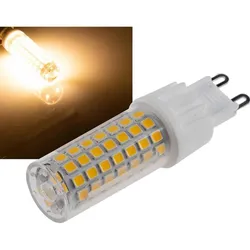 Aktion: Nur noch angezeigter Bestand verfügbar:    ChiliTec 22115 LED G9 Stiftsockel 8W wie 65W 880lm 3000K Warmweiß 330° 230V