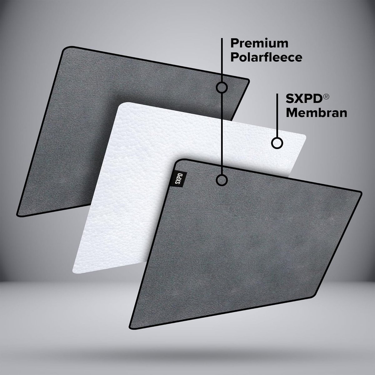 SnelShoppen Waterproof Sex Blanket - Grijs - Zachte Fleece Matrassenbeschermer - 120 x 120 cm
