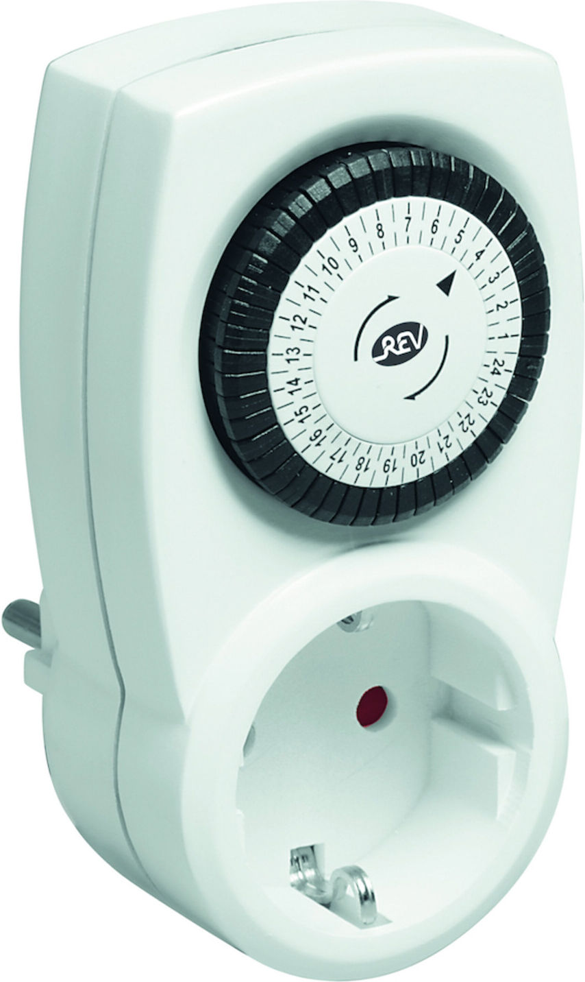REV Zeitschaltuhr mechanisch weiß (0025200103)