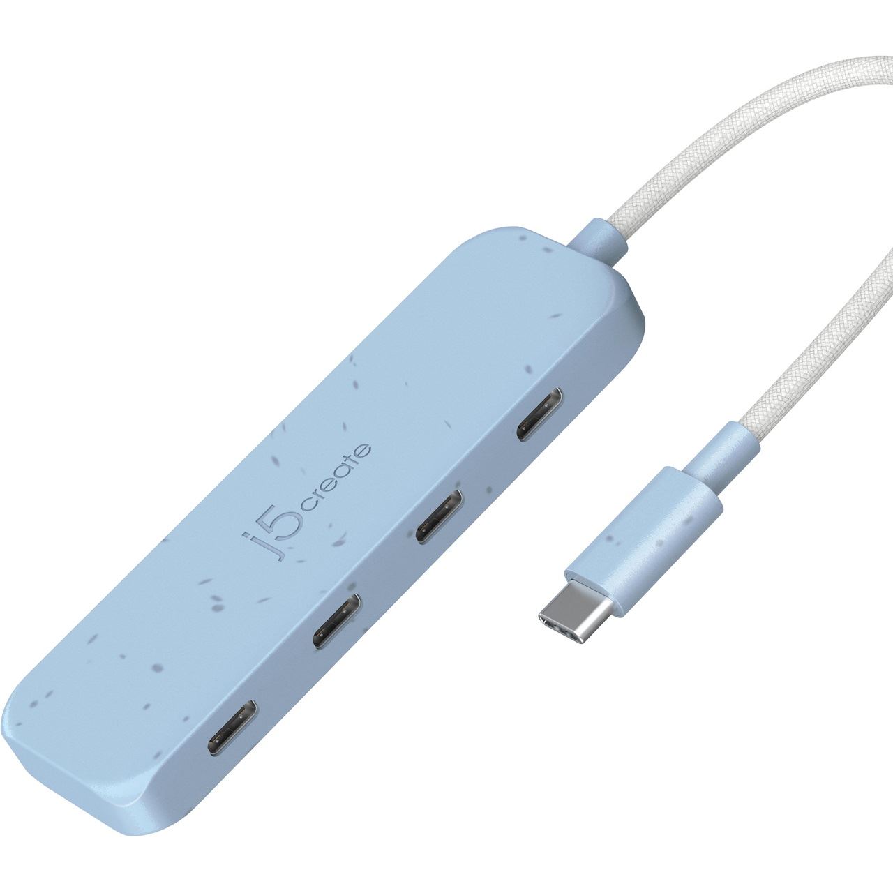 J5CREATE ECO-FRIENDLY USB-C TO 4-PORT TYPE-C GEN 2 HUB JCH345EC-N