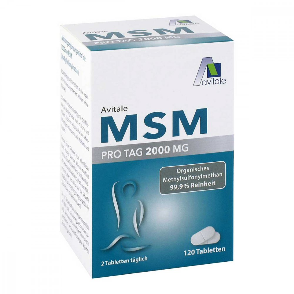 Avitale GmbH MSM 2000 mg Tabletten 17165538
