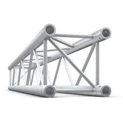 Milos Pro-30 Square G Truss - Straight - Heavy Duty QTVU500 - 500 mm - heavy duty - silver - G