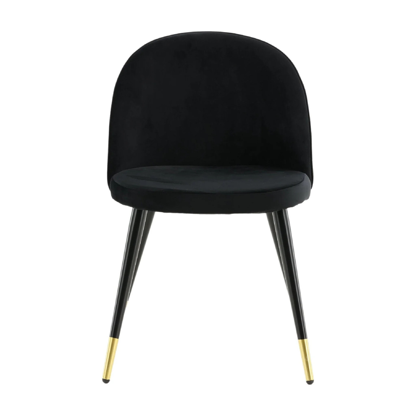 QUVIO Fino Velvet Eetkamerstoel - Set van 2