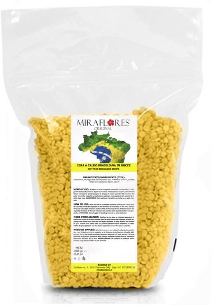 Miraflores Cera Brasiliana A Gocce - Busta 1 Kg