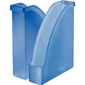 Leitz Stehsammler 2476-00-34, Plus, A4, Plastik, blau transparent
