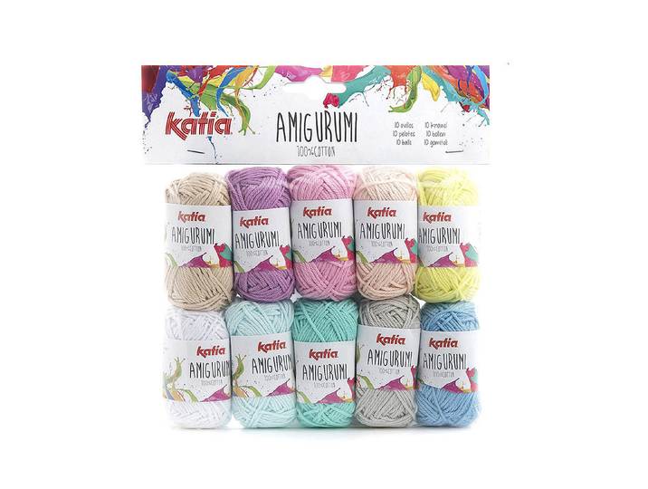 Katia Amigurumi Häkelgarn 10 × 10 g