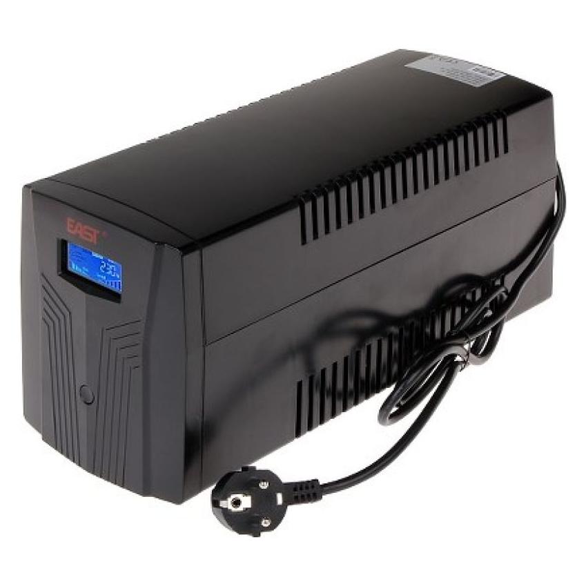 East West Ctr UPS EAST AT-UPS1200BK-LCD (1200 VA, 720 W, Line-Interaktiv USV) (AT-UPS1200BK-LCD)