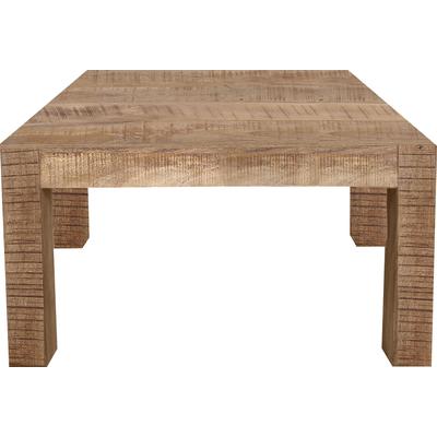 Couchtisch MÖBILIA "Titlis", braun (natur, braun, natur, braun, natur, braun), B:60cm H:40cm T:60cm, Tische, Eckige Couchtische Holz-Couchtische Couchtisch