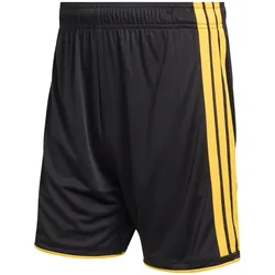 Belgien Herrenfußballshort Home 2026, Heimshorts mit Climacool für Spiel, Training und Fanmomente - schwarz / S