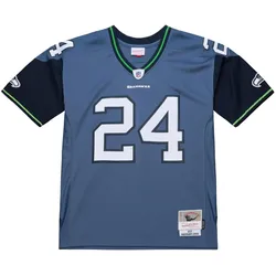 Mitchell & Ness, Herren, Sportshirt, NFL Legacy Jersey Seattle Seahawks 2010 Marshawn Lynch - XXL (XXL), Türkis, XXL