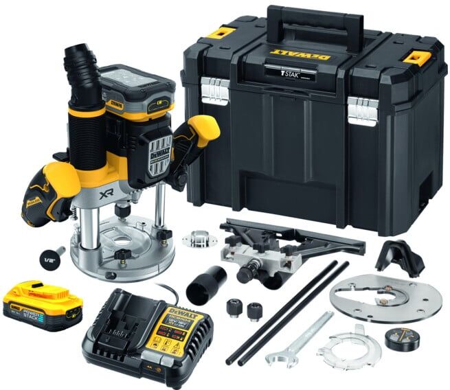Dewalt Défonceuse sans fil, 18 V / 5 Ah (DCW620H2-QW)