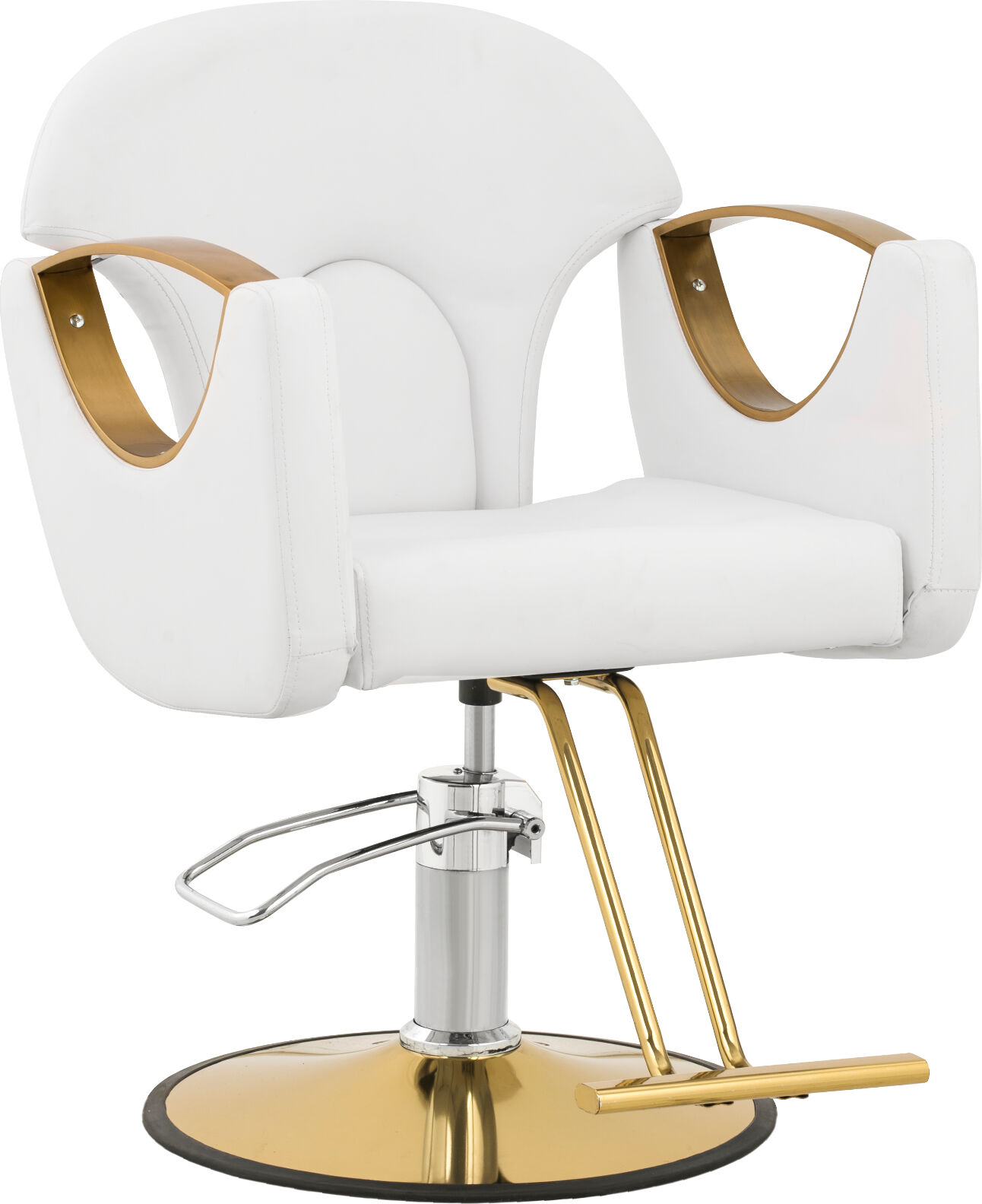 physa Salon Chair with Footrest - 53 - 64 cm - 180 kg - white PHYSA BARTON WHITE