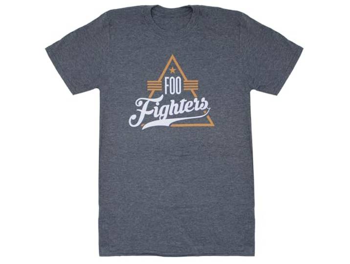 Foo Fighters Unisex Tee: Triangle - Large - Grey