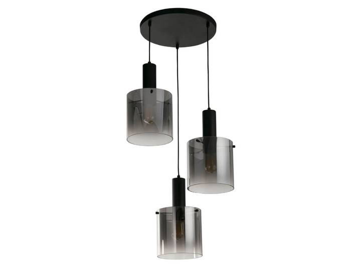 Zwarte hanglamp Sweden 3-lichts Searchlight - 88910-3BK