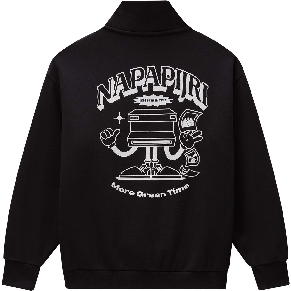 Napapijri K B-tipi Half Zip black beauty (941) 10 NP0A8BAC9411004