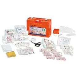First Aid Only Verbandkoffer mit Füllung nach DIN 13169 orange, 35x27x14 cm
