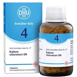 DHU Schüßler-Salz Nr. 4 Kalium chloratum D6 Tabletten 900 St