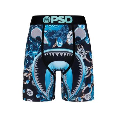 Boxershorts PSD "WF MERCHANT Herren", Herren, Gr. S, multi, 88% Polyester, 12% Elasthan, Unterhosen