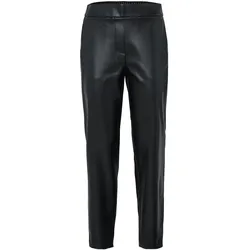Tchibo - Joggpants in Lederoptik - Damen - Gr. 36 - schwarz