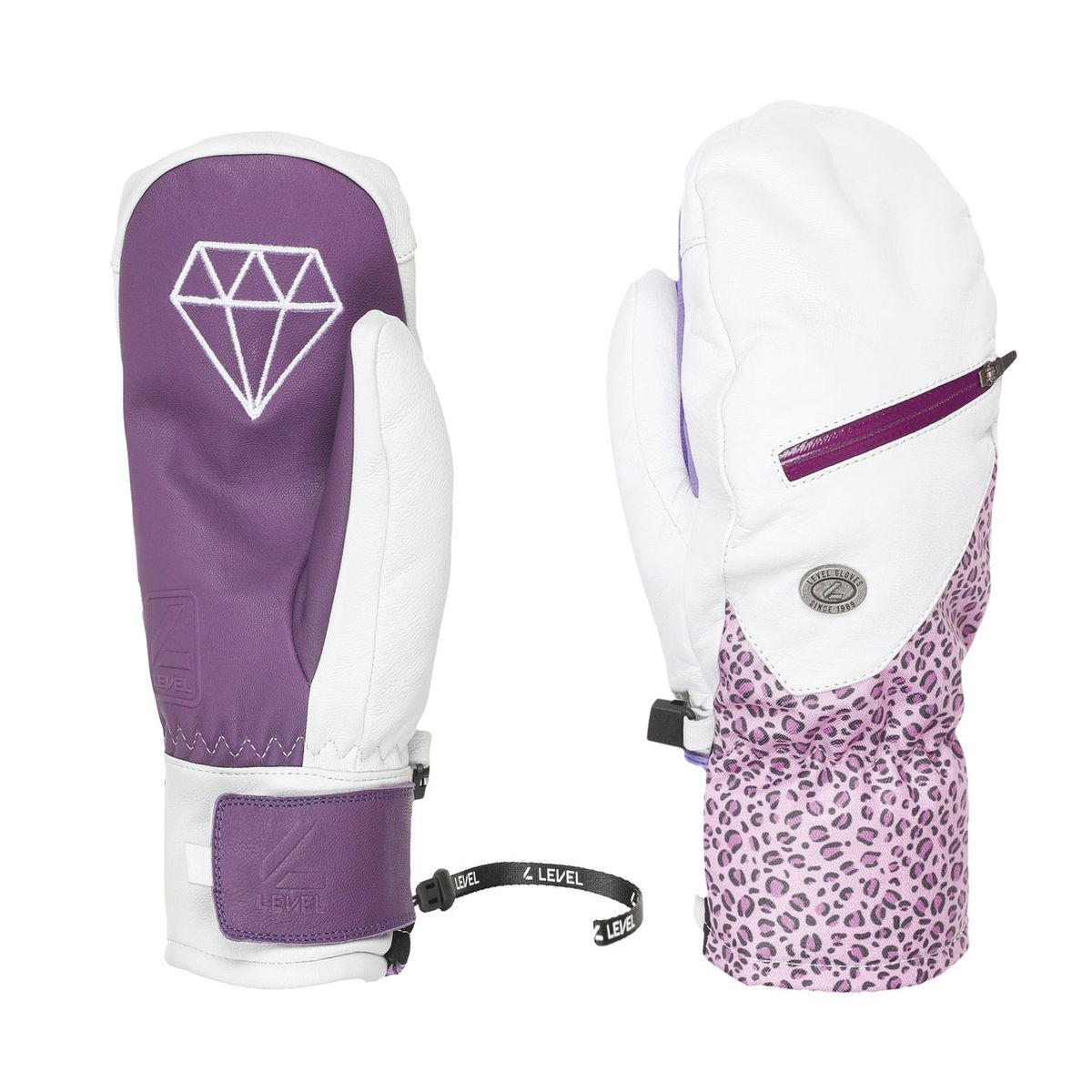 Level Pulsar Mitten pk white (40) L 2327UM-40-L