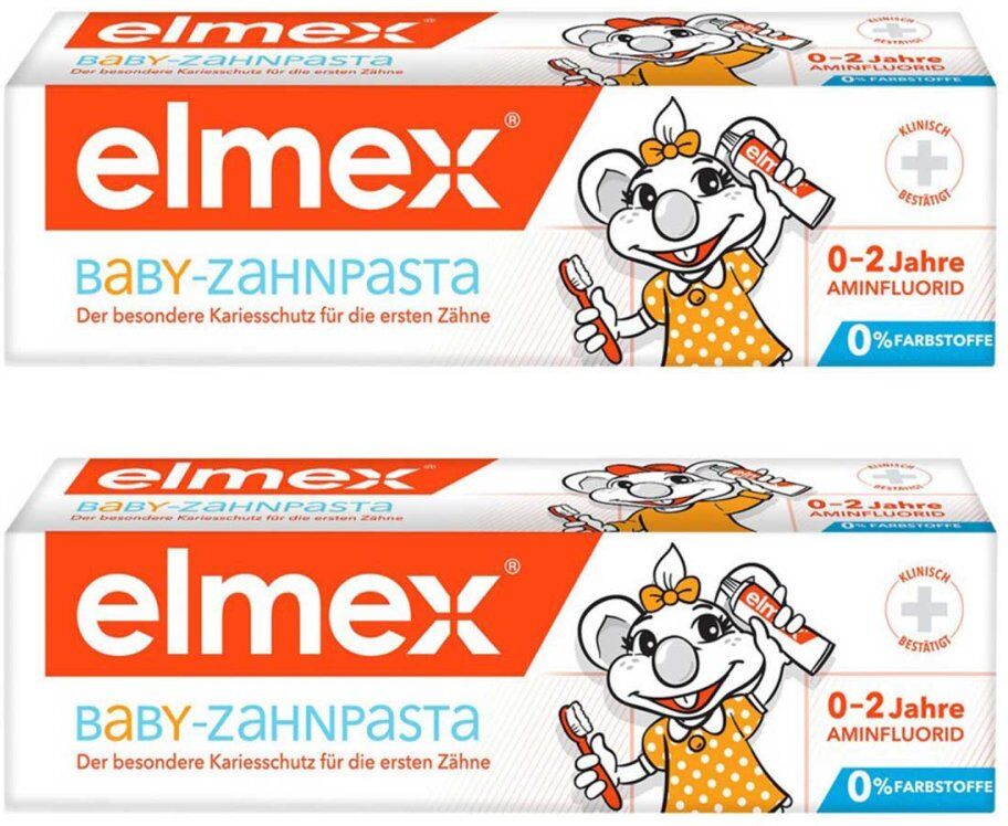 elmex Baby Zahnpasta Kariesschutz für Milchzähne