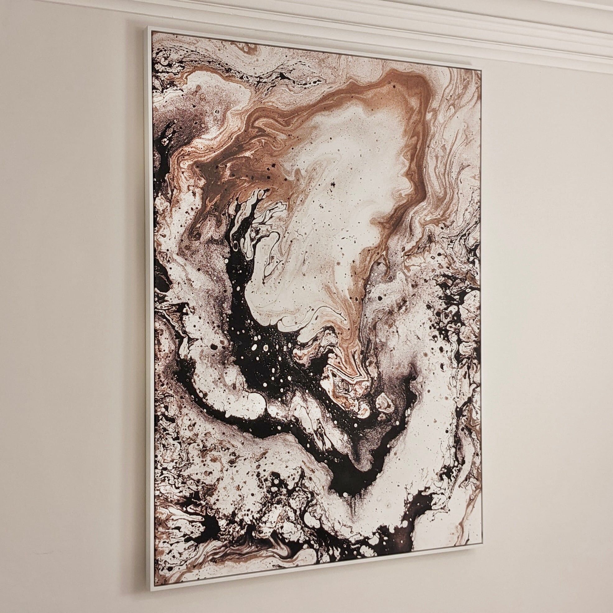 Vera Large Natural Abstract Wall Art