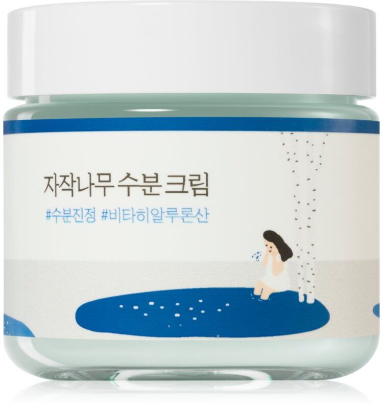 ROUND LAB Birch Juice Moisturizing Cream Let fugtighedscreme Genoprettende hudbarriere 80 ml