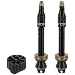 TOPEAK Tubeless Ventil Set TurboFlow Valve Kit 45 mm
