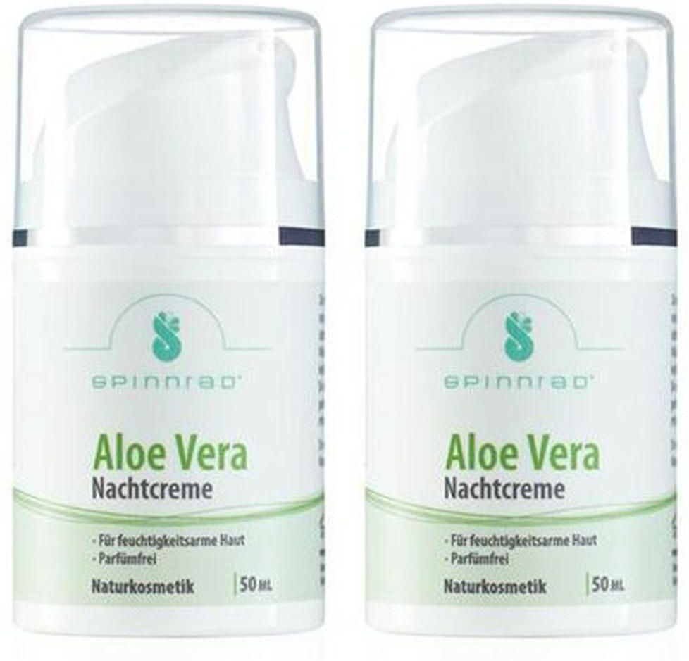 Spinnrad Aloe Vera Nachtcreme 2x 2x50 ml