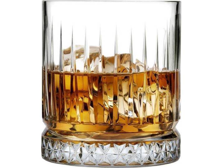 Pasabahce Elysia Whiskeyglas- 35\,5 cl - 4 stuks