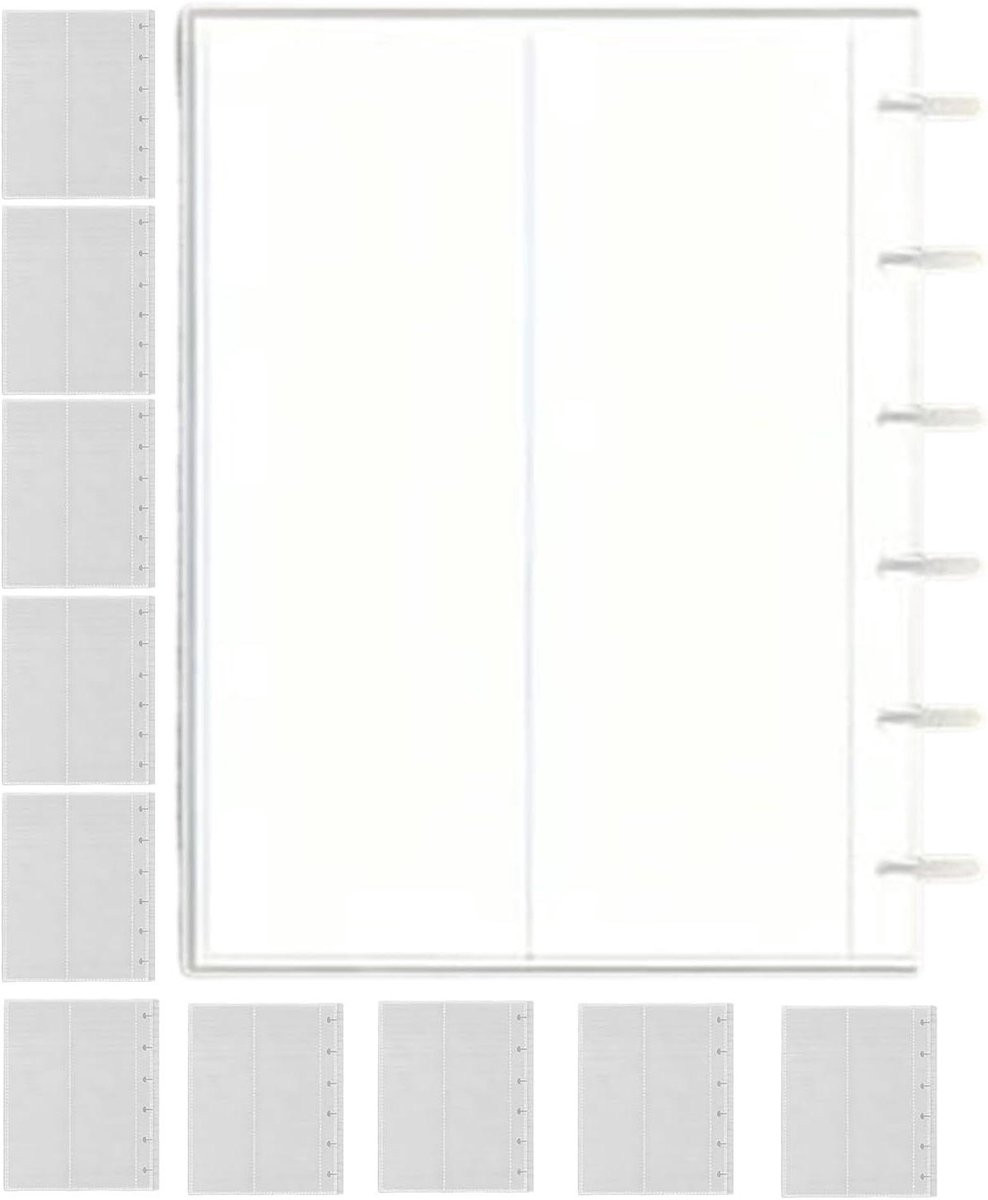 Fotoalbum Fotostrips Verzamelalbum met Transparante Omslag - Transparant - 17 x 8 x 4 cm