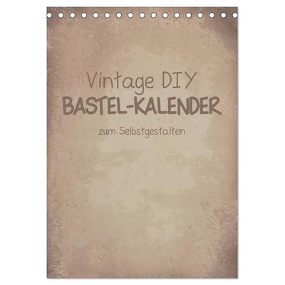 Vintage DIY Bastel-Kalender -Hochformat- (Tischkalender 2027 DIN A5 hoch), CALVENDO Monatskalender